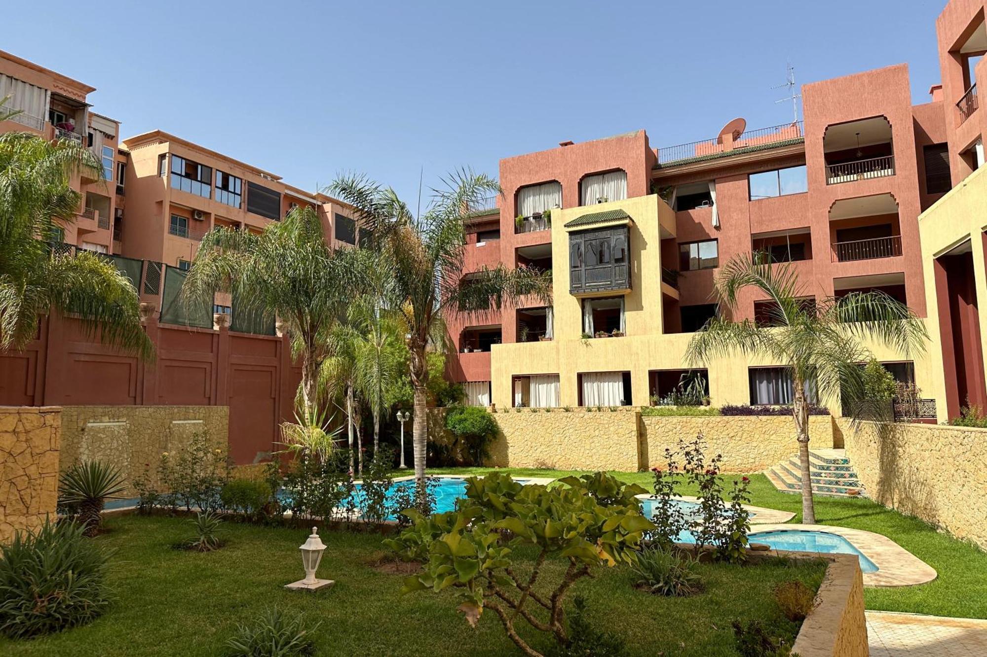 Appartement Calme, Gueliz Marrakesz Zewnętrze zdjęcie